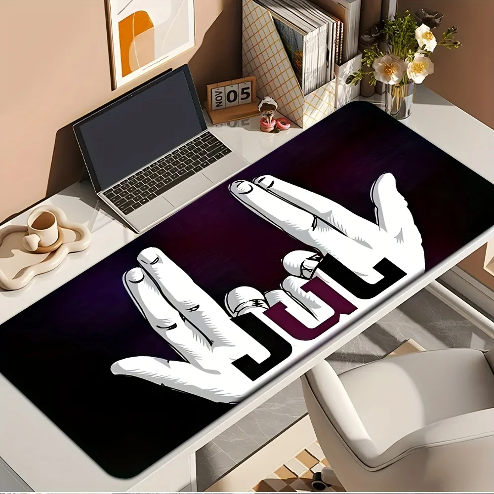 JUL Letter Design игровой коврик для мыши, настольные коврики, нескользящая резиновая основа, моющийся коврик для ПК, офиса, дома, игровые рабочие пространства, эргономичный
JUL Letter Design игровой коврик для мыши, настольные коврики, нескользящая резиновая основа, моющийся коврик для ПК, офиса, дома, игровые рабочие пространства, эргономичный