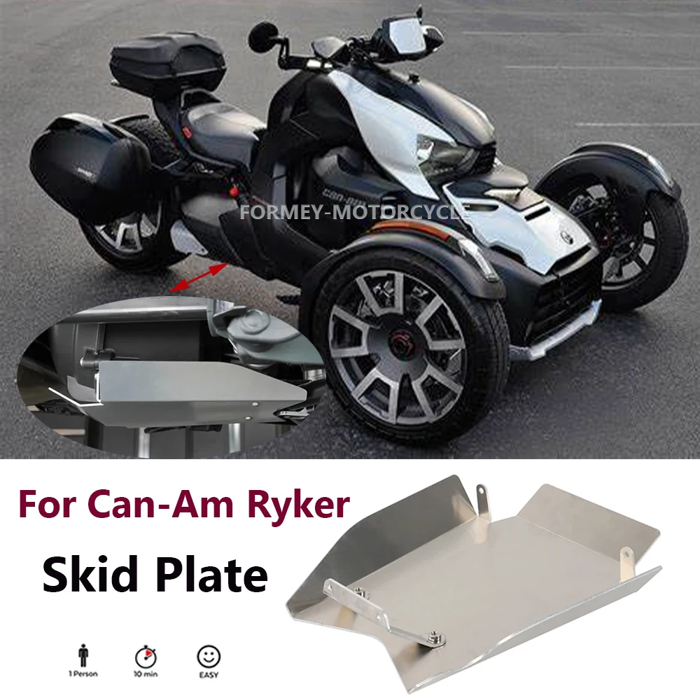Motorcycle Accessories Show Silver Skid Plate Chassis Protective Cover Engine Lower Cover NEW For Can-Am Ryker 600 900 2019-2024
Motorcycle Accessories Show Silver Skid Plate Chassis Protective Cover Engine Lower Cover NEW For Can-Am Ryker 600 900 2019-2024