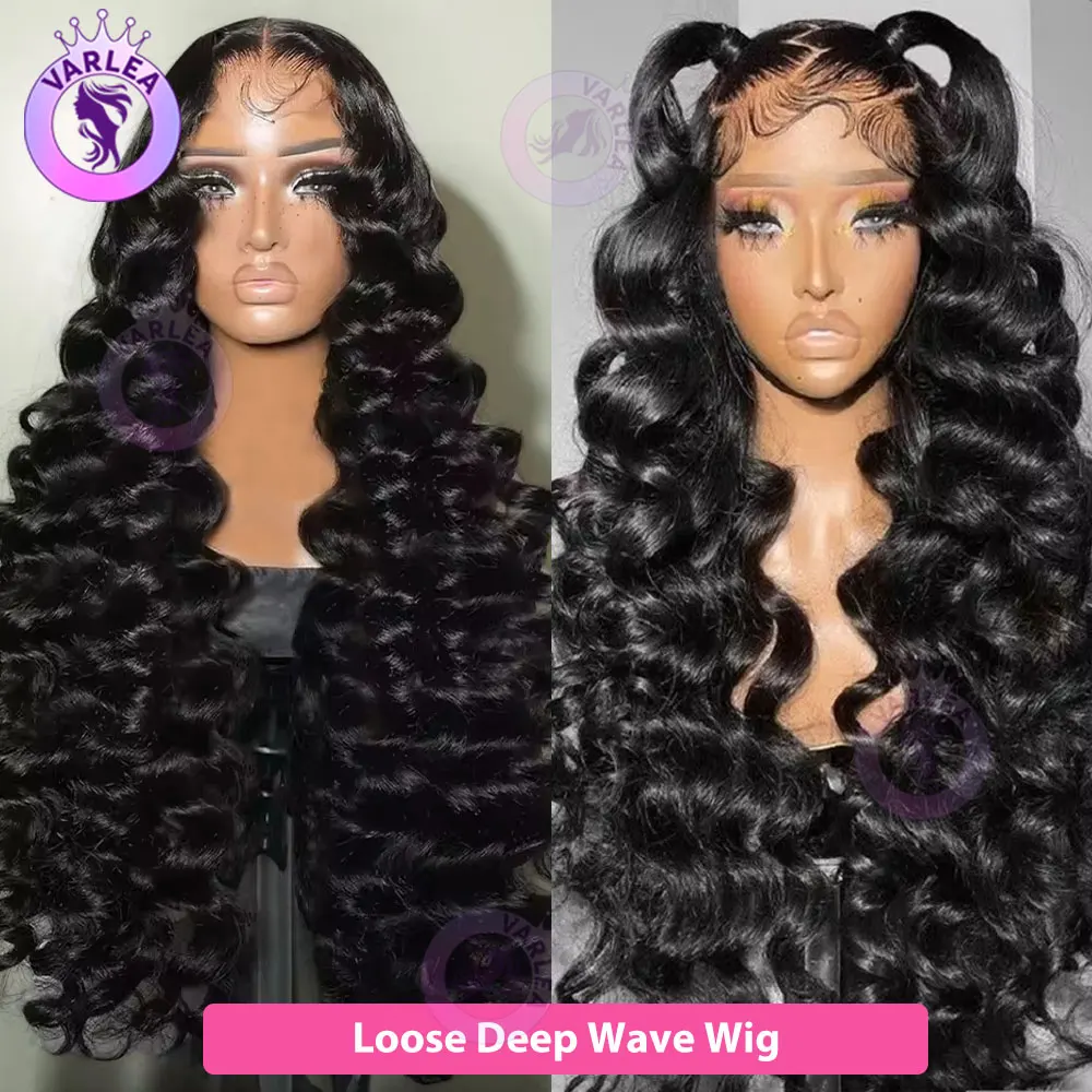Loose Waves Wig Human Hair 13x4 13x6 Hd Transparent Lace Frontal Wig 200% Density Loose Deep Wave Wig Natural Black Curly Wigs
Loose Waves Wig Human Hair 13x4 13x6 Hd Transparent Lace Frontal Wig 200% Density Loose Deep Wave Wig Natural Black Curly Wigs