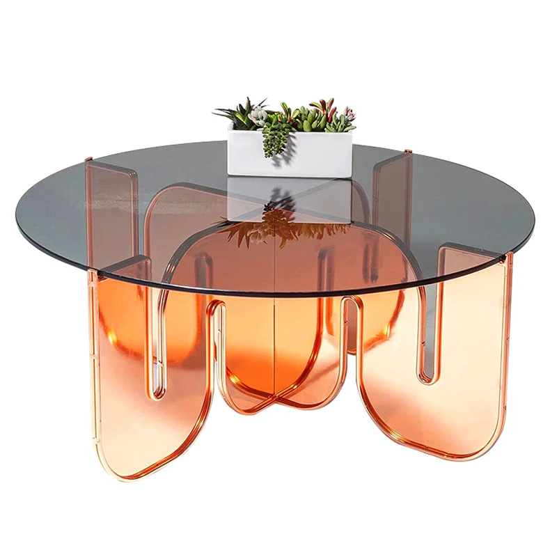 Light luxury coffee table Nordic simple creative acrylic coffee table Internet celebrity living room round glass coffee
Light luxury coffee table Nordic simple creative acrylic coffee table Internet celebrity living room round glass coffee