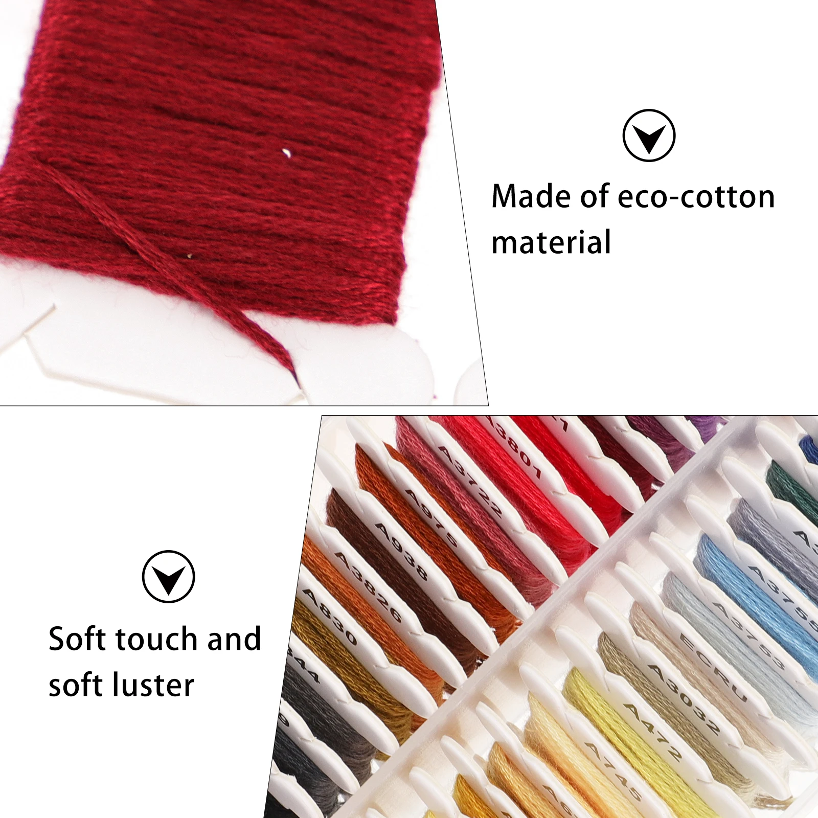 40 Rolls Thread Sewing Quilting Stitching Embroidery Thread Cotton High Quality Plastic Box Threads Home Project
40 Rolls Thread Sewing Quilting Stitching Embroidery Thread Cotton High Quality Plastic Box Threads Home Project