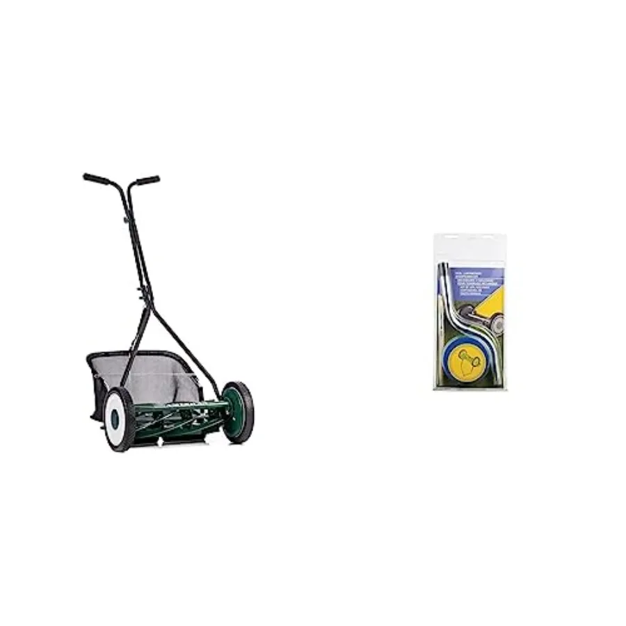 Lawn Mower 16-inch 7-Blade Push Reel Mower + Sharpening Kit
Lawn Mower 16-inch 7-Blade Push Reel Mower + Sharpening Kit