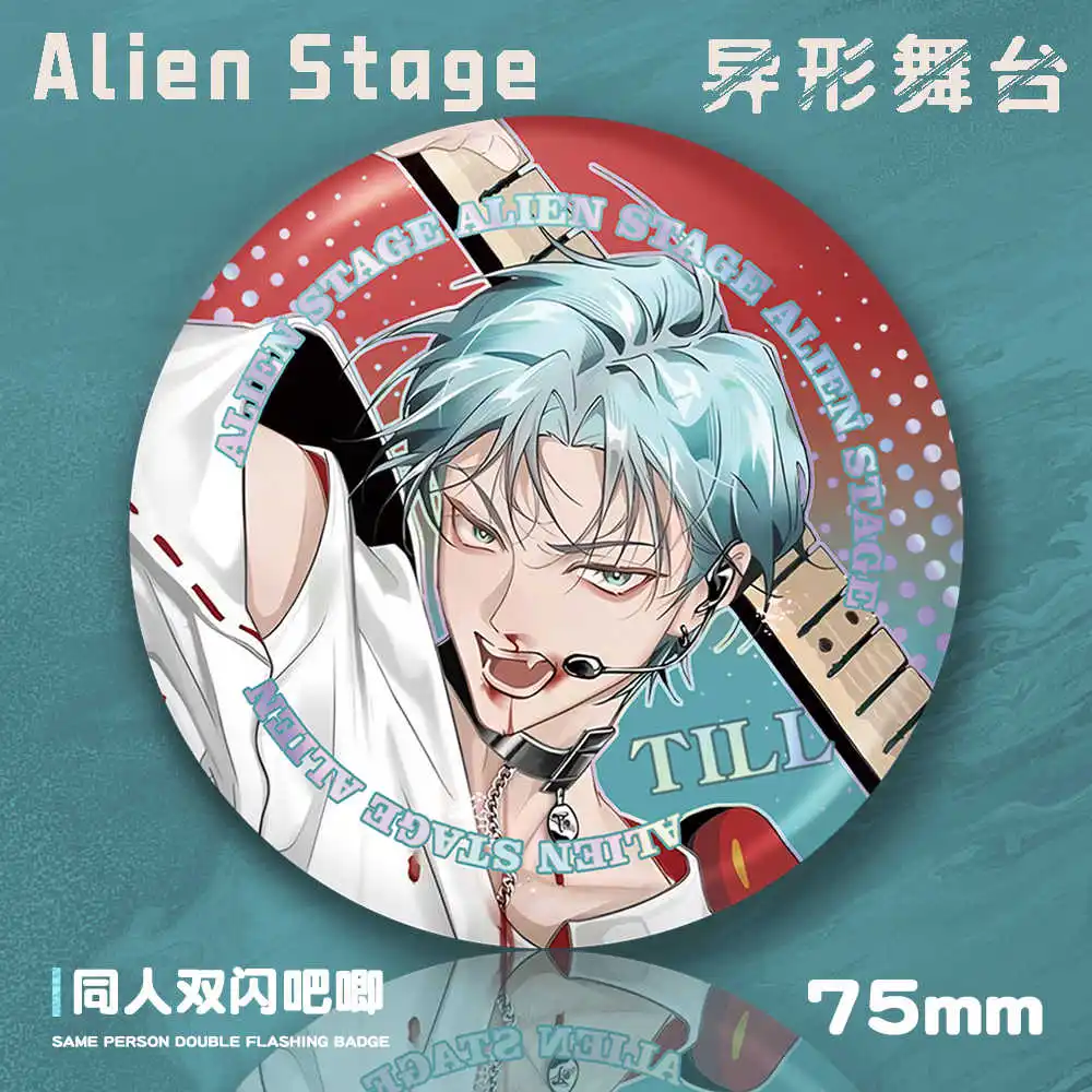 Anime Alien Stage Till Ivan Luka Sua MiZi Hyuna Cosplay Double Flash Badge Emblem Cartoon Laser Brooch Breastpin Adorn Gift
Anime Alien Stage Till Ivan Luka Sua MiZi Hyuna Cosplay Double Flash Badge Emblem Cartoon Laser Brooch Breastpin Adorn Gift