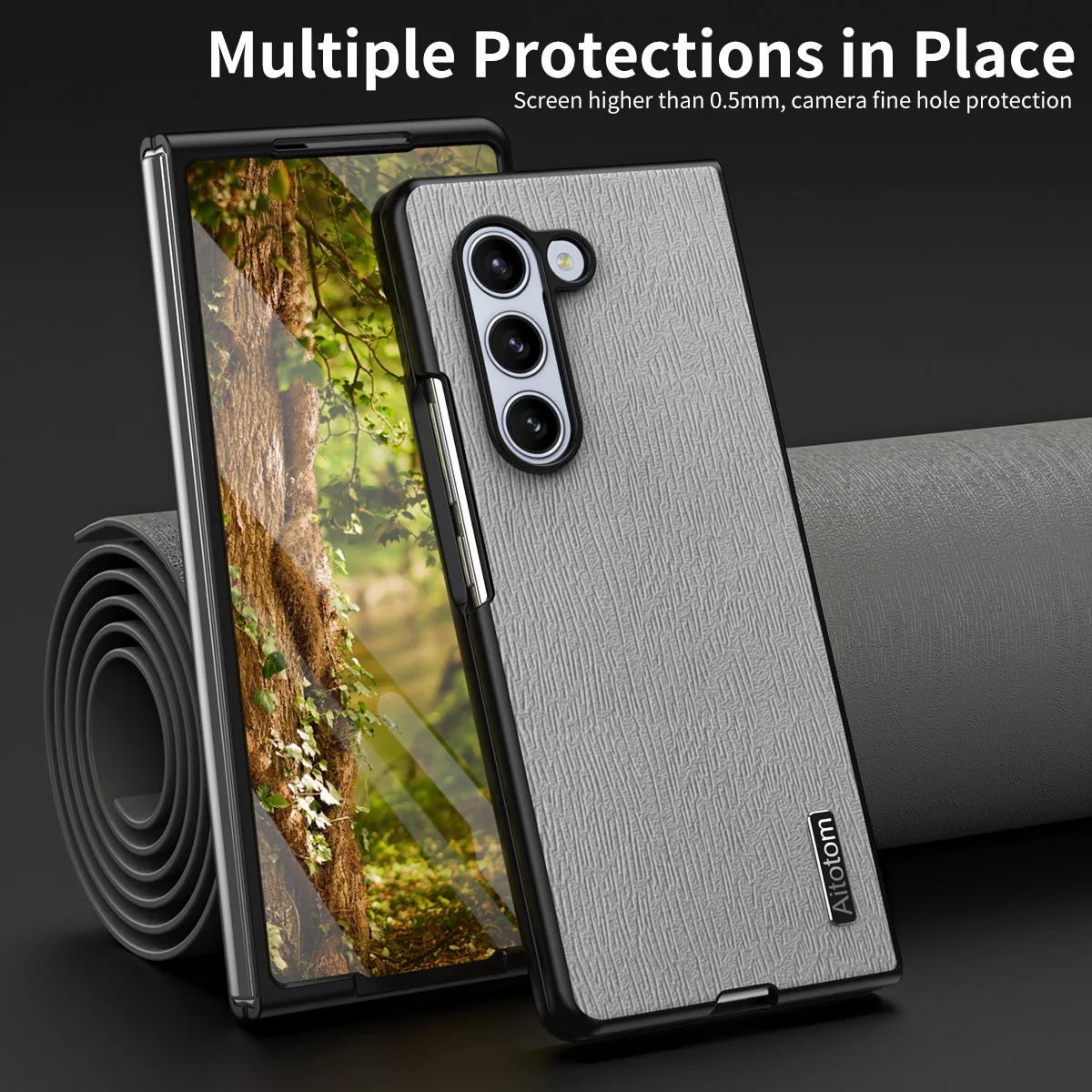 Shockproof Soft Silicone Phone Case For Samsung Galaxy Z Fold 2 5 3 4 6 Full Lens Protective Matte PU Leather Back Cover Cases
Shockproof Soft Silicone Phone Case For Samsung Galaxy Z Fold 2 5 3 4 6 Full Lens Protective Matte PU Leather Back Cover Cases