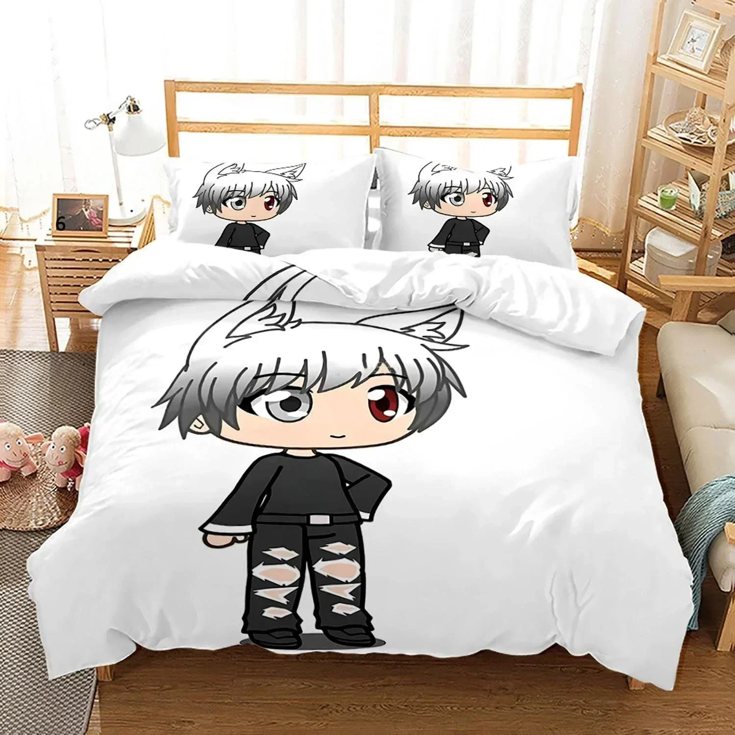 Top 3D Print Gacha Life Bedding Set Boys Girls Twin Queen Size Duvet Cover Pillowcase Bed Kids Adult For Fashion Home Textile
Top 3D Print Gacha Life Bedding Set Boys Girls Twin Queen Size Duvet Cover Pillowcase Bed Kids Adult For Fashion Home Textile