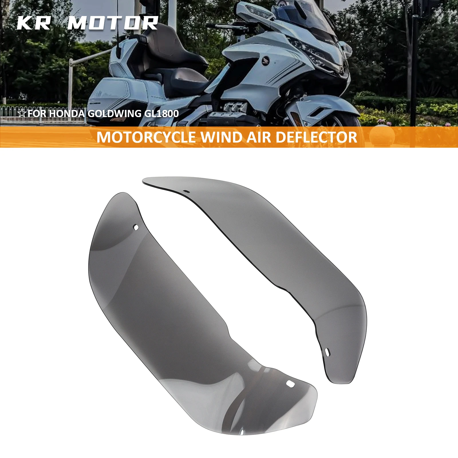 Motorcycle Leg Windproof Air Deflector Side Wing Windshield Fairing Spoiler Fit For Honda Goldwing GL1800 GL 1800 2018-2024
Motorcycle Leg Windproof Air Deflector Side Wing Windshield Fairing Spoiler Fit For Honda Goldwing GL1800 GL 1800 2018-2024