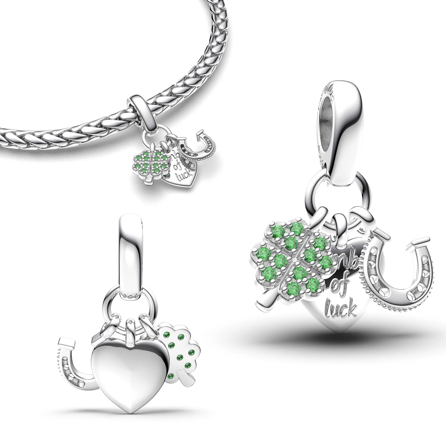 Designer Jewelry High Quality Fine 925 Silver Original Accessories Women's Silver Charms 925 Bracelet Pendants Bracelets Fit New
Designer Jewelry High Quality Fine 925 Silver Original Accessories Women's Silver Charms 925 Bracelet Pendants Bracelets Fit New