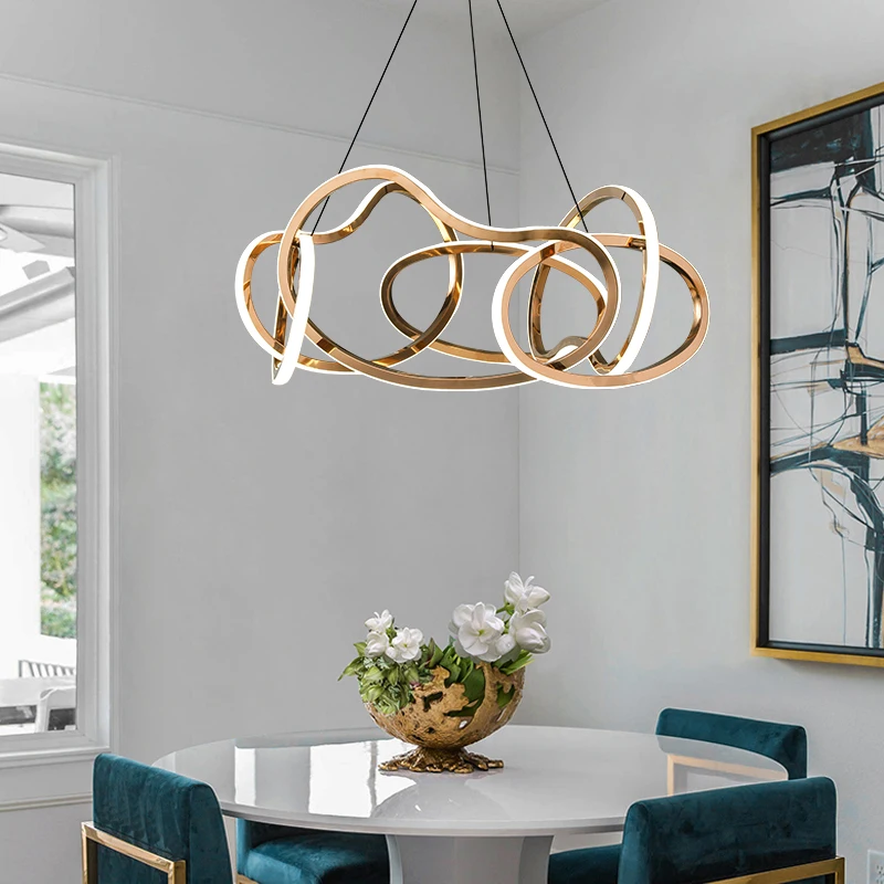 Modern home decor led lights pendant light lamps for living room Chandeliers for dining room hanging light indoor lighting
Modern home decor led lights pendant light lamps for living room Chandeliers for dining room hanging light indoor lighting
