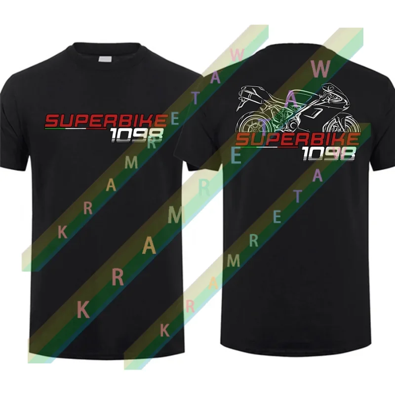 Motorcycle T-shirt Ducatis Superbike 1098 T-shirt motorcycle Graphic Summer Short Sleeves 100% Cotton
Motorcycle T-shirt Ducatis Superbike 1098 T-shirt motorcycle Graphic Summer Short Sleeves 100% Cotton