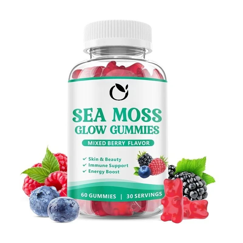 Sea Moss Supplement for Energy & Immune Support, SeaMoss Gummies for Women and Men, Sugar Free, Non-GMO, 60 Count
Sea Moss Supplement for Energy & Immune Support, SeaMoss Gummies for Women and Men, Sugar Free, Non-GMO, 60 Count