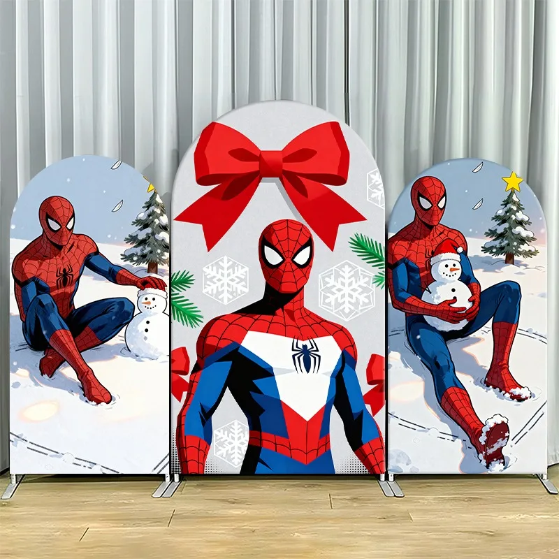 Arch Backdrop Cover Single Side Spider Man Holiday Snowman Red Bow Party Decoration Photo Booth Background Props Event Supplies
Arch Backdrop Cover Single Side Spider Man Holiday Snowman Red Bow Party Decoration Photo Booth Background Props Event Supplies