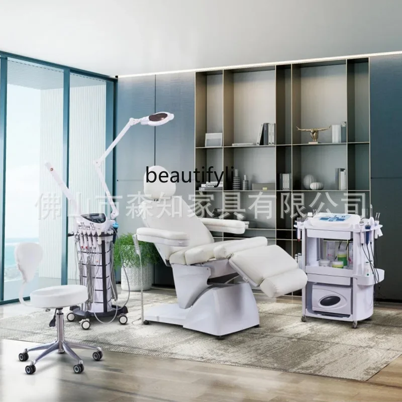Electric beauty bed High-end beauty salon tattoo embroidery chair lifting physiotherapy bed 
Electric beauty bed High-end beauty salon tattoo embroidery chair lifting physiotherapy bed