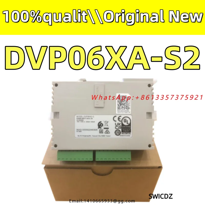 new DVP06XA-S2 DVP06XA-S DVP06PT-S DVP06SN11R DVP08SM11N DVP08SM10N para DVP PLC Módulo
new DVP06XA-S2 DVP06XA-S DVP06PT-S DVP06SN11R DVP08SM11N DVP08SM10N para DVP PLC Módulo