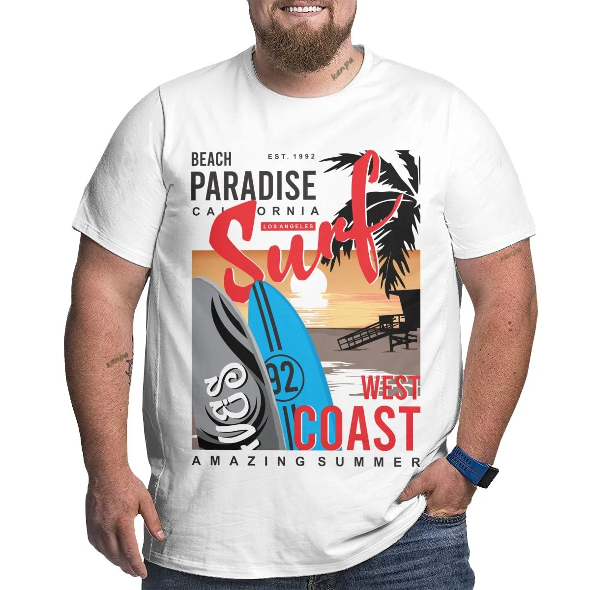 Футболки с рисунком Surf Paradise для больших и высоких мужчин, футболки больших размеров для больших и высоких мужчин, футболки большого размера 1X-6X
Футболки с рисунком Surf Paradise для больших и высоких мужчин, футболки больших размеров для больших и высоких мужчин, футболки большого размера 1X-6X