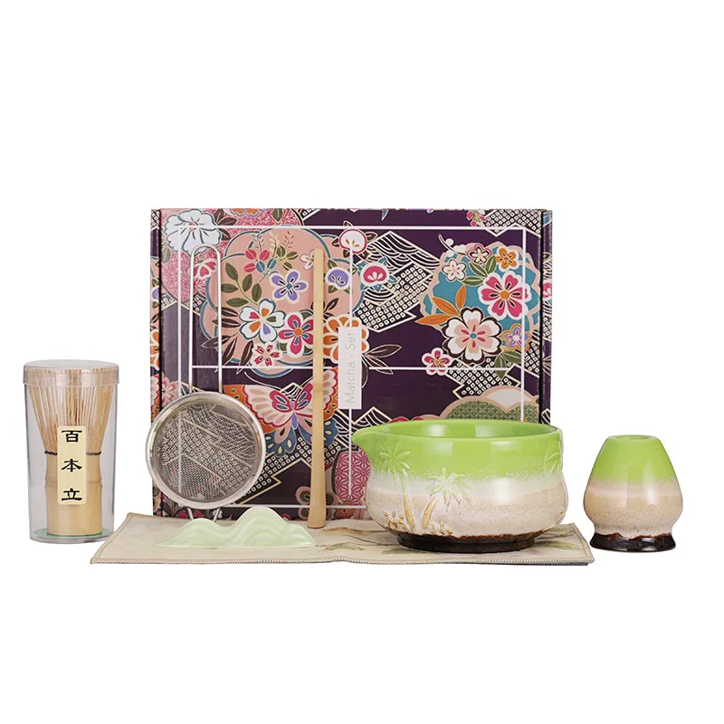 Chawan Matcha Bowl Japanese Style Kiln Baked Song Dynasty Point Tea Porcelain Brush Whisk Set
Chawan Matcha Bowl Japanese Style Kiln Baked Song Dynasty Point Tea Porcelain Brush Whisk Set