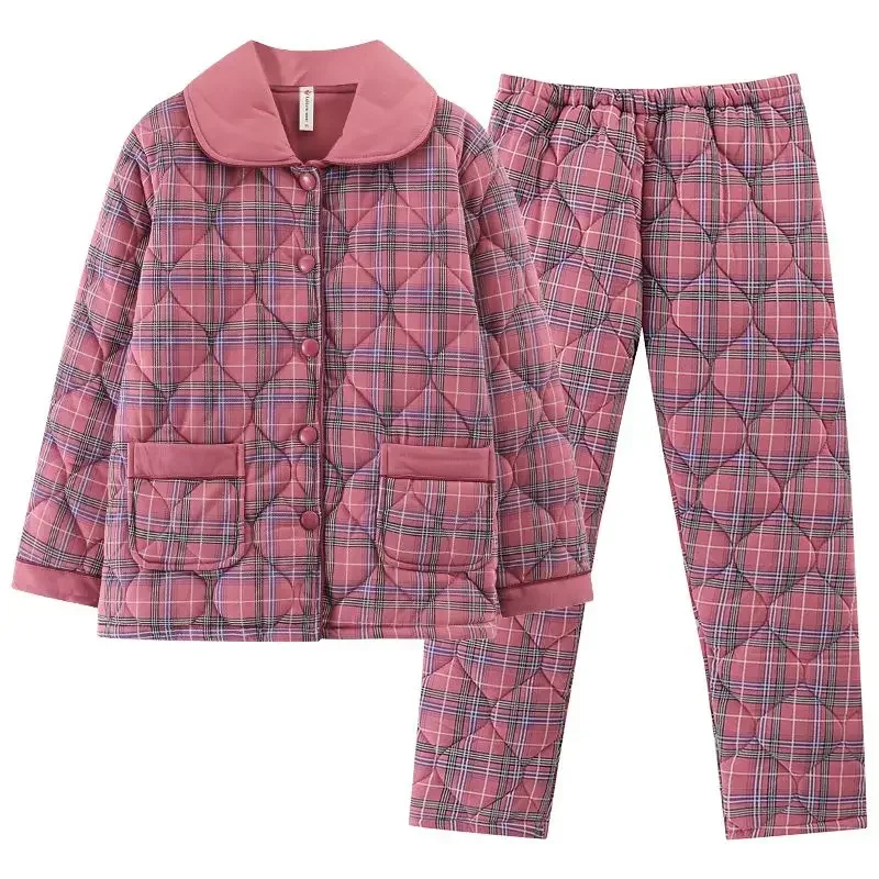 Antarctic 100% Cotton Pijamas Padded Three-story Sleepwear New Underwear Lapel Cardigan Simple Service Suit Pajamas Pyjama
Antarctic 100% Cotton Pijamas Padded Three-story Sleepwear New Underwear Lapel Cardigan Simple Service Suit Pajamas Pyjama