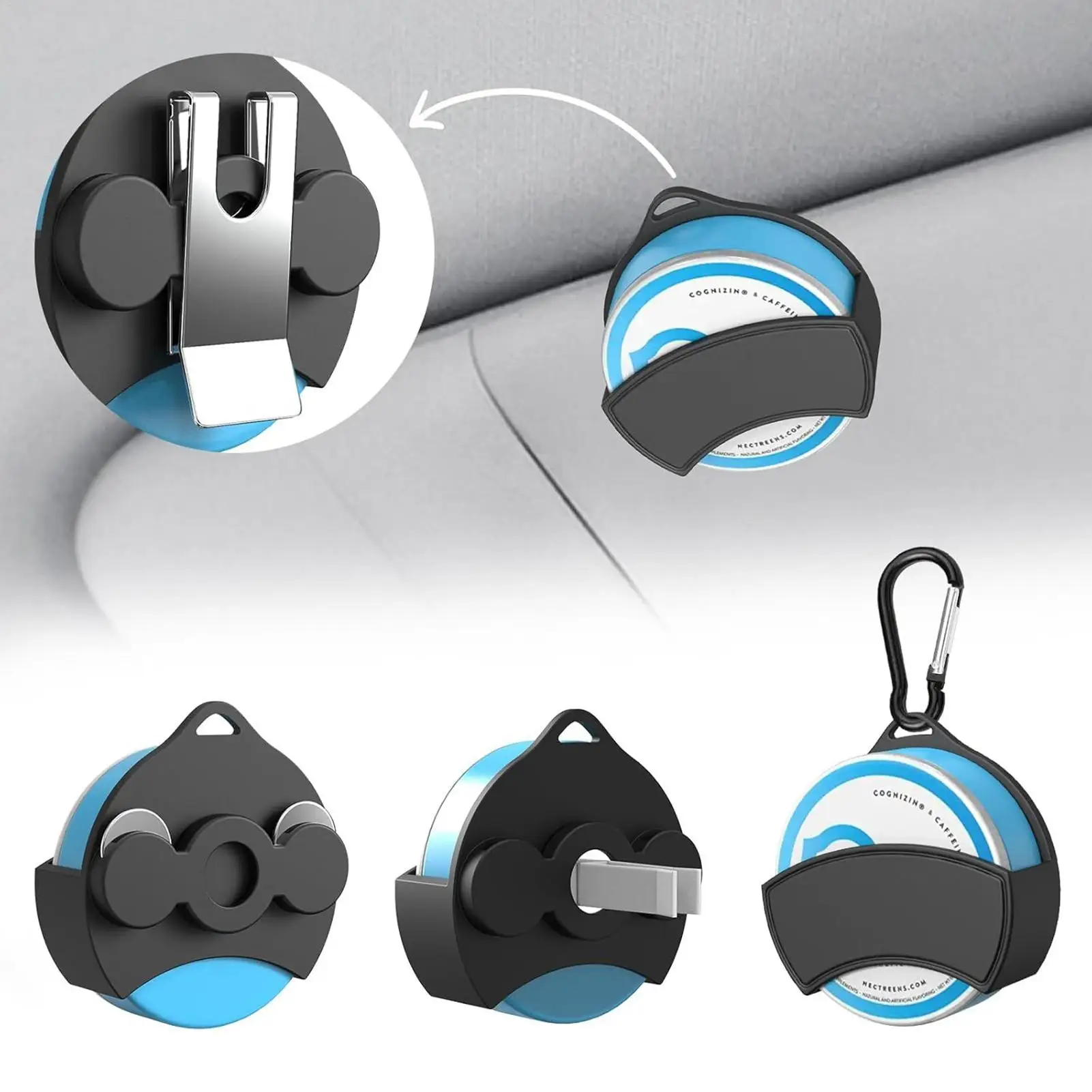 Visor Storage Magnetic Silicone Belt Clip Car Visor Storage For Vent Backpack Chew Can Pouch Women Men Vehicles
Visor Storage Magnetic Silicone Belt Clip Car Visor Storage For Vent Backpack Chew Can Pouch Women Men Vehicles