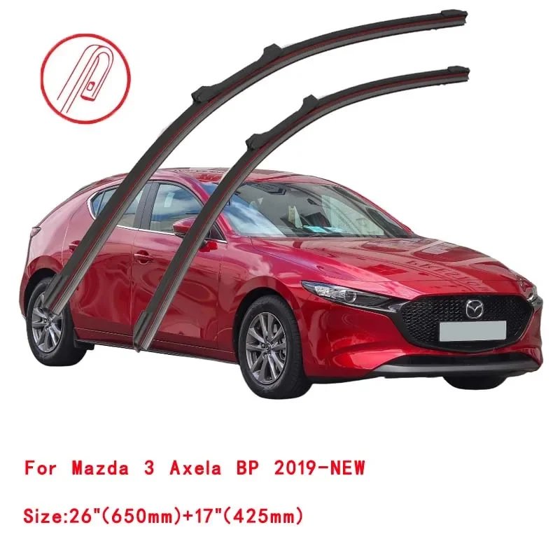 For Mazda 3 Axela Sedan Hatchback BK BL BM BN BP 2003 2008 2010 2013 2014 2019 2020 2022 Car Brush DoubleRubber Windshield Wiper
For Mazda 3 Axela Sedan Hatchback BK BL BM BN BP 2003 2008 2010 2013 2014 2019 2020 2022 Car Brush DoubleRubber Windshield Wiper