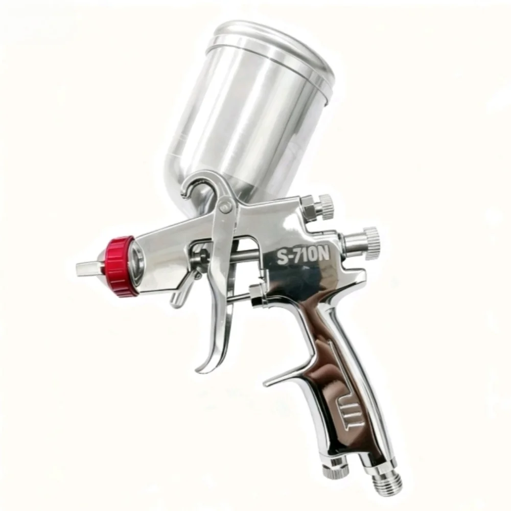 Professional S710 Spray Gun 1.3mm Nozzle Gravity Airbrush High Quality for Car Painting
Professional S710 Spray Gun 1.3mm Nozzle Gravity Airbrush High Quality for Car Painting