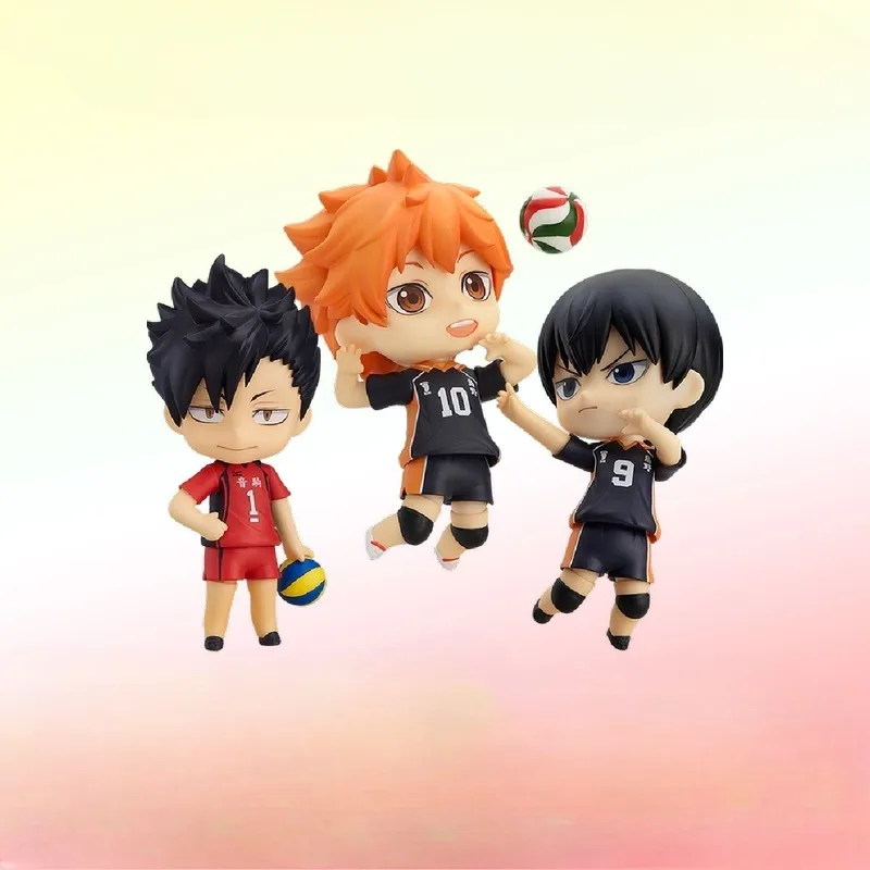 Good smile Original:Haikyuu!! Kotaro Bokuto Kenma Kozume Shoyo Hinata Q version figma PVC Action Figure Anime Figure Model Toys
Good smile Original:Haikyuu!! Kotaro Bokuto Kenma Kozume Shoyo Hinata Q version figma PVC Action Figure Anime Figure Model Toys