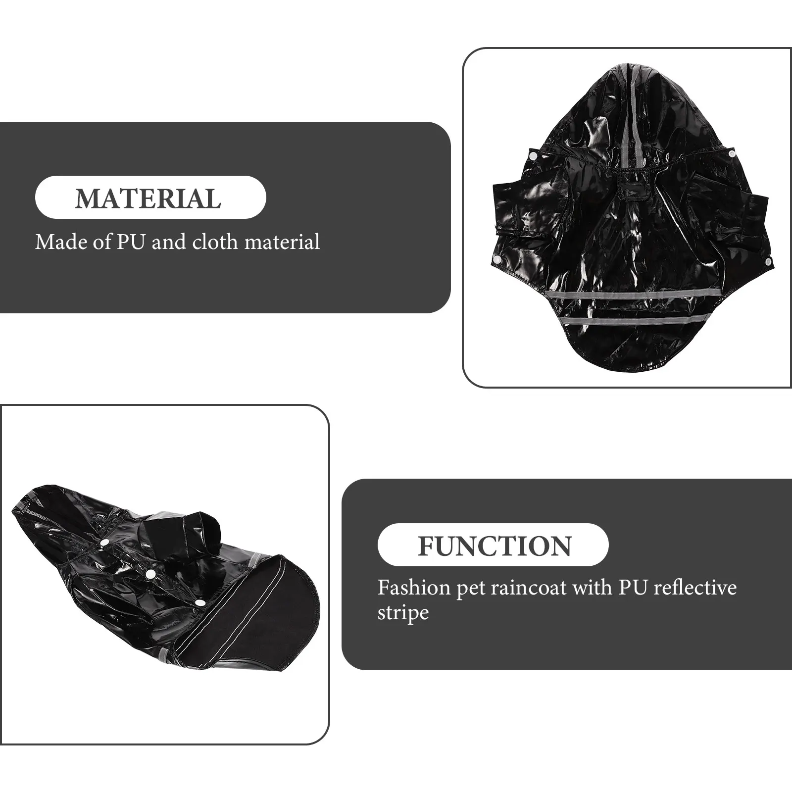 Lightweight Foldable Dog Raincoat Reusable Waterproof Pet Raincoat Reflective Design Clothing Small Medium Large
Lightweight Foldable Dog Raincoat Reusable Waterproof Pet Raincoat Reflective Design Clothing Small Medium Large