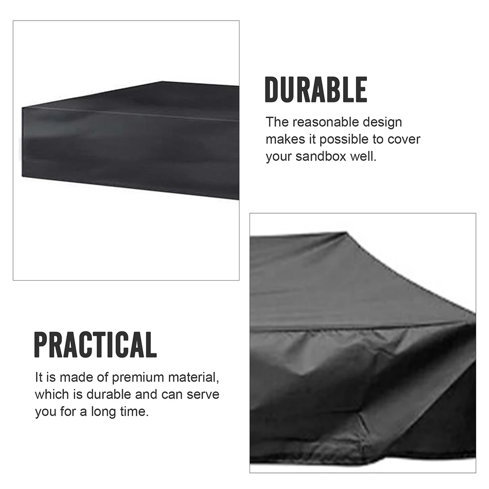 1pc Sandbox Waterproof Dustproof Garden Weatherproof Foldable Black Polyester for Kids Play Area Outdoor Use
1pc Sandbox Waterproof Dustproof Garden Weatherproof Foldable Black Polyester for Kids Play Area Outdoor Use