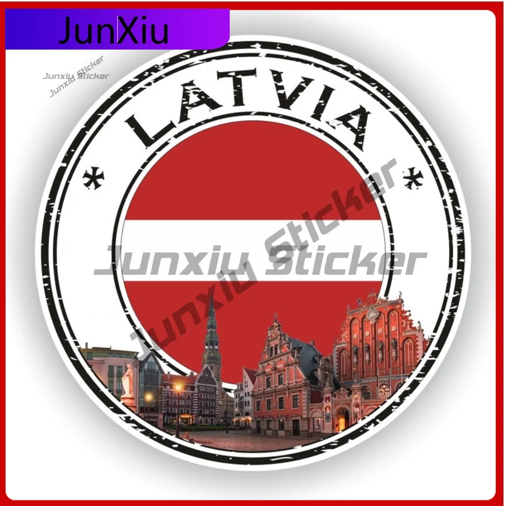 Latvia Seal Round Flag Fashion Auto Surface Decoration Exterior Styling Piece For Vehicles
Latvia Seal Round Flag Fashion Auto Surface Decoration Exterior Styling Piece For Vehicles