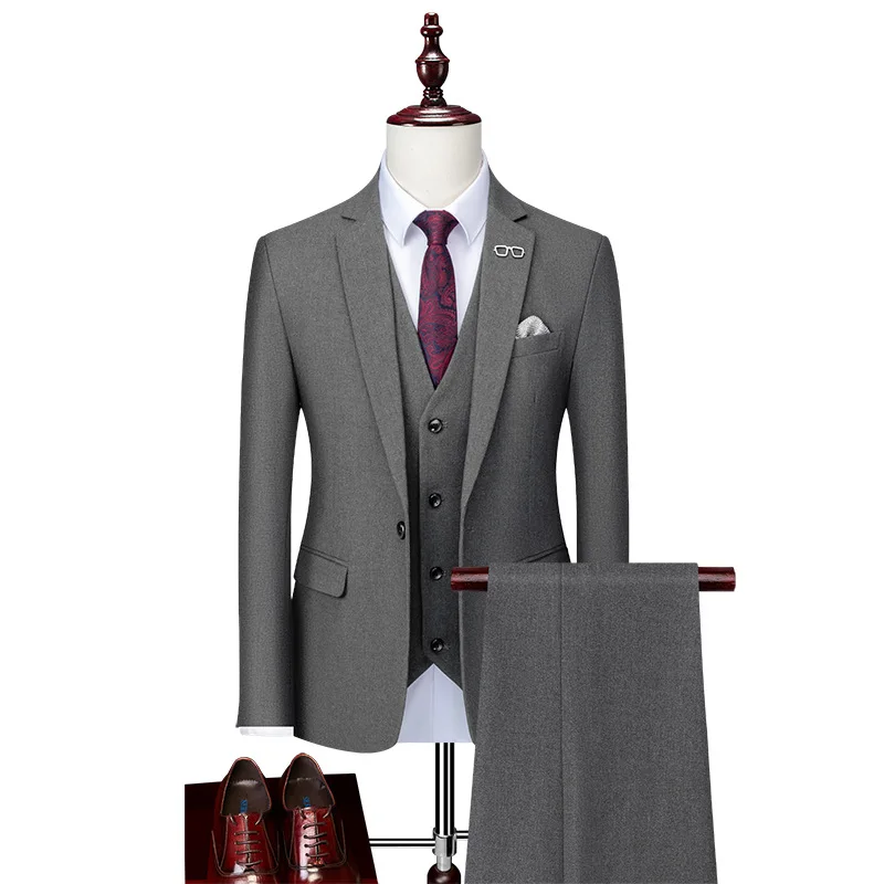 Formal Fashion Men's Customized Wedding Banquet Slim Fit Dress Set Slim Fit Men's Set
Formal Fashion Men's Customized Wedding Banquet Slim Fit Dress Set Slim Fit Men's Set