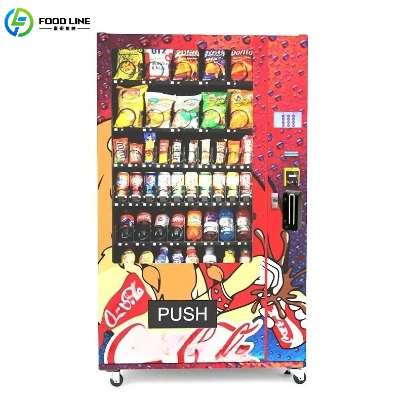 Торговый автомат самообслуживания 24/7 для снеков и напитков с холодильной камерой, стеклянной дверью и сенсорным экраном, коммерческий
Торговый автомат самообслуживания 24/7 для снеков и напитков с холодильной камерой, стеклянной дверью и сенсорным экраном, коммерческий