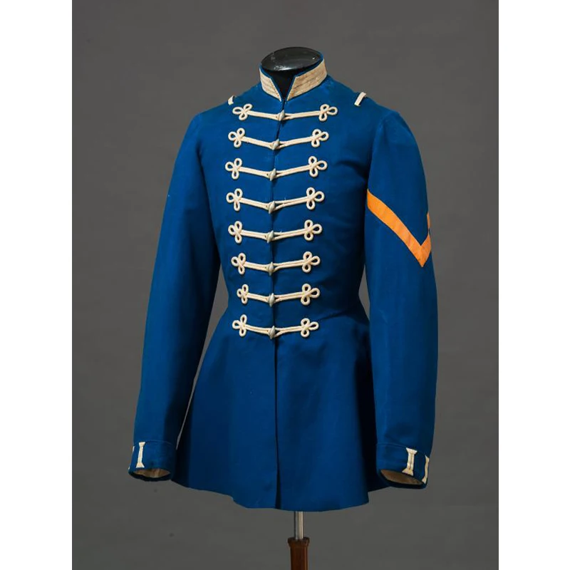 Custom Made Men British Hussar Jacket Imperial Officer Tunic Jacket Royal Blue Wool Jacket Halloween Blue Top Coat
Custom Made Men British Hussar Jacket Imperial Officer Tunic Jacket Royal Blue Wool Jacket Halloween Blue Top Coat
