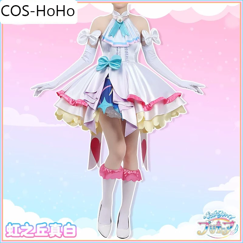 COS-HoHo Аниме Хирогару Небо! Элегантное платье Pretty Cure Cure Prism, прекрасный карнавальный костюм, наряд для ролевых игр на Хэллоуин
COS-HoHo Аниме Хирогару Небо! Элегантное платье Pretty Cure Cure Prism, прекрасный карнавальный костюм, наряд для ролевых игр на Хэллоуин