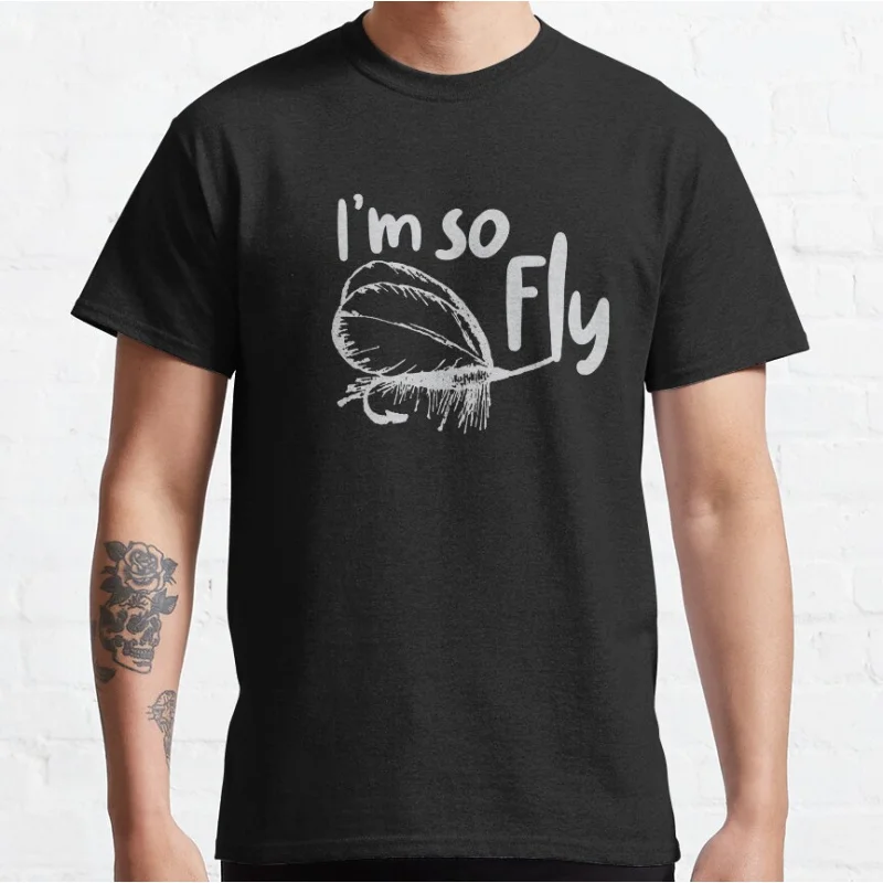 I'm so Fly! Fly Fishing Retro Outdoors sport gift for fishermen Short-sleeve crewneck T-shirt large size Adult Tops S-6xl
I'm so Fly! Fly Fishing Retro Outdoors sport gift for fishermen Short-sleeve crewneck T-shirt large size Adult Tops S-6xl