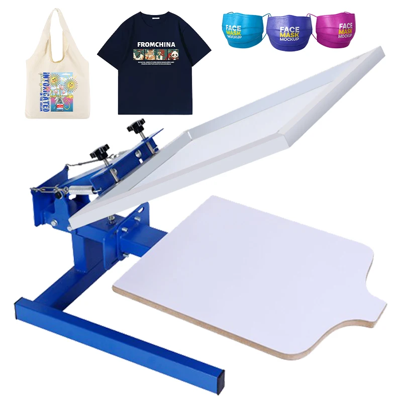 1 Color 1 Station T-shirt Screen Printing Machine For DIY T-Shirt Printer
1 Color 1 Station T-shirt Screen Printing Machine For DIY T-Shirt Printer