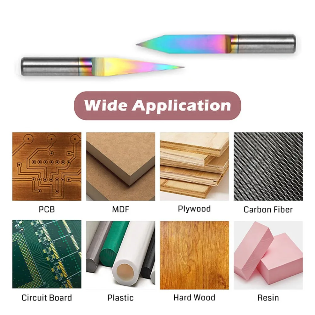 3pcs V-Shaped Tapered Ball Nose End Mill Set 1/8 Shank Tapered Ball Nose Spiral Engraving Router Bits For Wood Metal Engraving
3pcs V-Shaped Tapered Ball Nose End Mill Set 1/8 Shank Tapered Ball Nose Spiral Engraving Router Bits For Wood Metal Engraving
