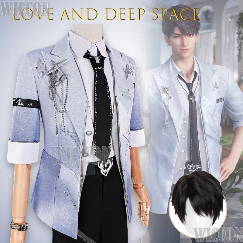 Caleb Cosplay Love and Deep Space Birthday Outfit Anime Game Roleplay Man Suit Halloween Christmas Carnival Party Cos Dress
Caleb Cosplay Love and Deep Space Birthday Outfit Anime Game Roleplay Man Suit Halloween Christmas Carnival Party Cos Dress