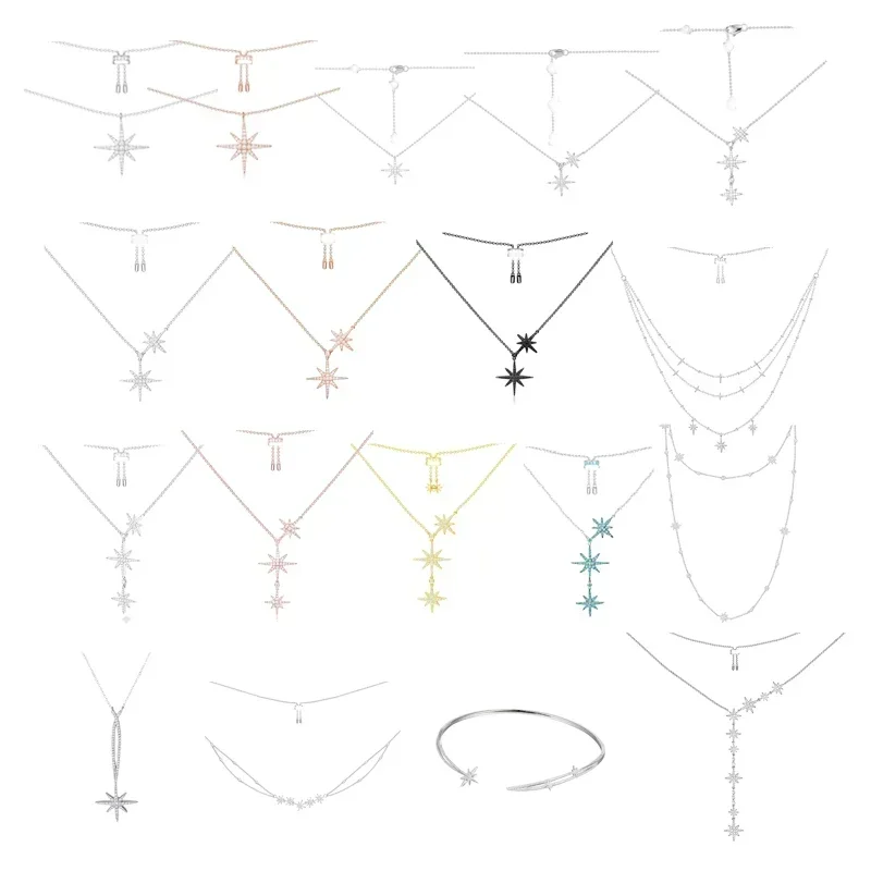 RP S925 Sterling Silver Meteor Adjustable Necklace Classic Fashion Simple Versatile Girlfriend Birthday Party Gift Jewelry
RP S925 Sterling Silver Meteor Adjustable Necklace Classic Fashion Simple Versatile Girlfriend Birthday Party Gift Jewelry