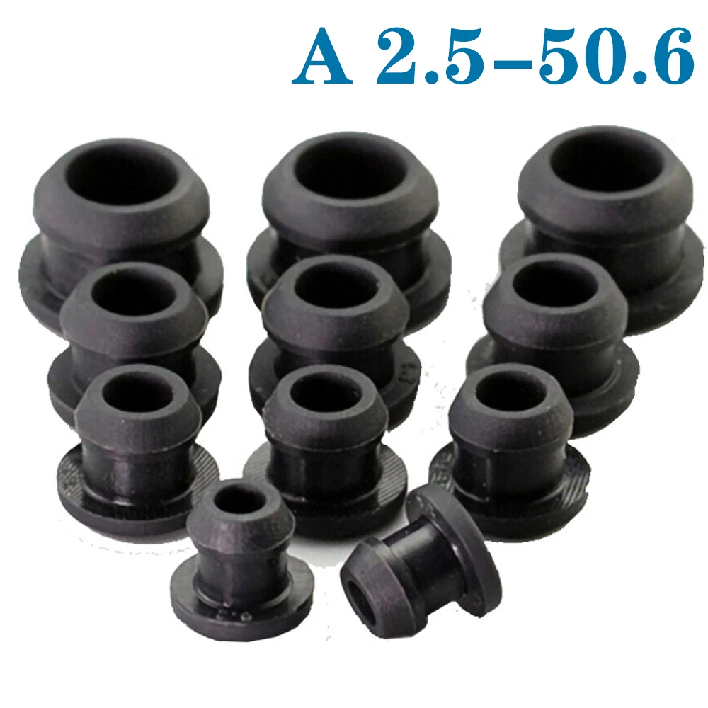 1-10Pcs 2.5-50.6mm Black Conical Snap-on Silicone Rubber T Type Plug Blanking End Caps Tube Inserts Bung Proof High Temperature
1-10Pcs 2.5-50.6mm Black Conical Snap-on Silicone Rubber T Type Plug Blanking End Caps Tube Inserts Bung Proof High Temperature