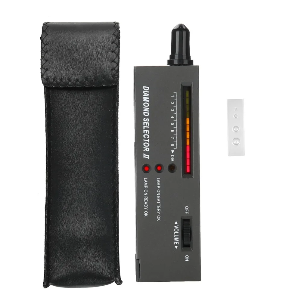 Портативный светодиодный индикатор Портативный светодиодный тестер алмазов Пластиковый селектор драгоценных камней Муассанит-тестер для новичков и экспертов 
Портативный светодиодный индикатор Портативный светодиодный тестер алмазов Пластиковый селектор драгоценных камней Муассанит-тестер для новичков и экспертов