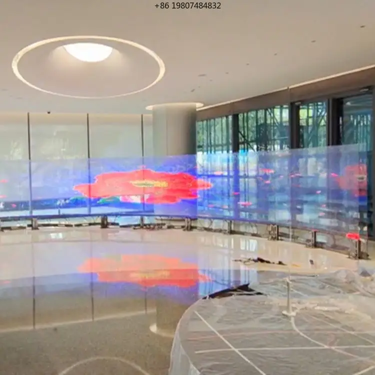 Retail Store Elevator Glasses Walls Windows Ceilings Self-Adhesive LED Film Transparent Screen Reefilm Flexible Soft LED for
Retail Store Elevator Glasses Walls Windows Ceilings Self-Adhesive LED Film Transparent Screen Reefilm Flexible Soft LED for