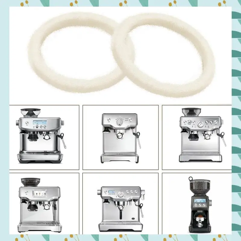 A71P 6Pcs Felt Washer Replacement For Espresso Machine Grinders-Compatible With BES870, BES878, BES880, BES980, BCG820 Models
A71P 6Pcs Felt Washer Replacement For Espresso Machine Grinders-Compatible With BES870, BES878, BES880, BES980, BCG820 Models