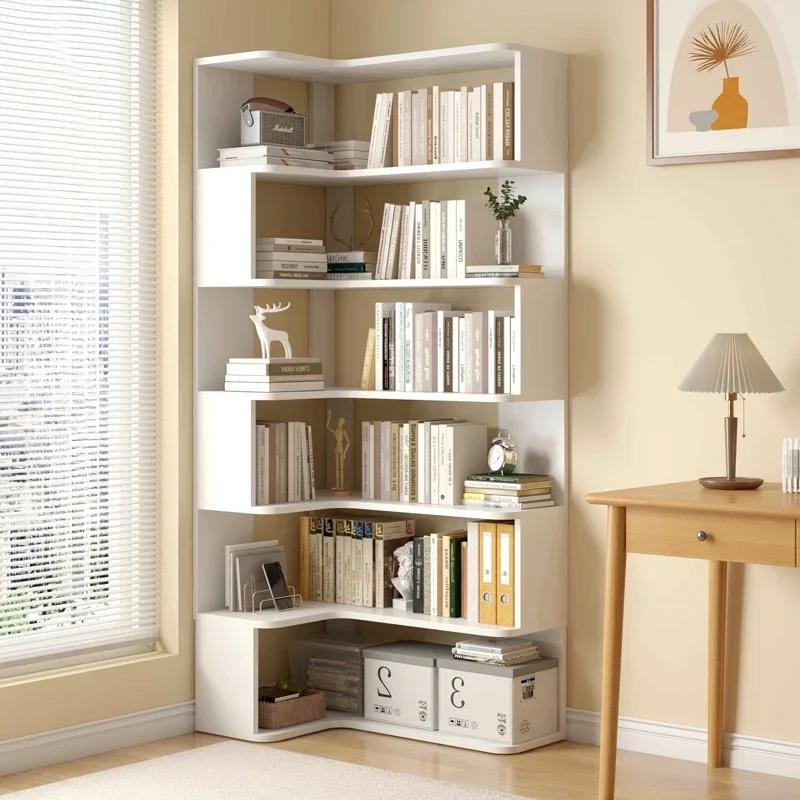 Wood Bookcase Magazine Rack Kitchen Corner White Shelf Bookcase Office Organizer Scaffale Libreria Living Room Furniture YN50BC1
Wood Bookcase Magazine Rack Kitchen Corner White Shelf Bookcase Office Organizer Scaffale Libreria Living Room Furniture YN50BC1