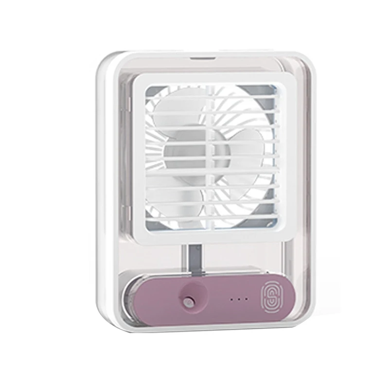 Small Personal Desk Fan With Mist Spray,LED Night Light,Electric Water Misting Fan,USB Rechargeable Portable Fan
Small Personal Desk Fan With Mist Spray,LED Night Light,Electric Water Misting Fan,USB Rechargeable Portable Fan
