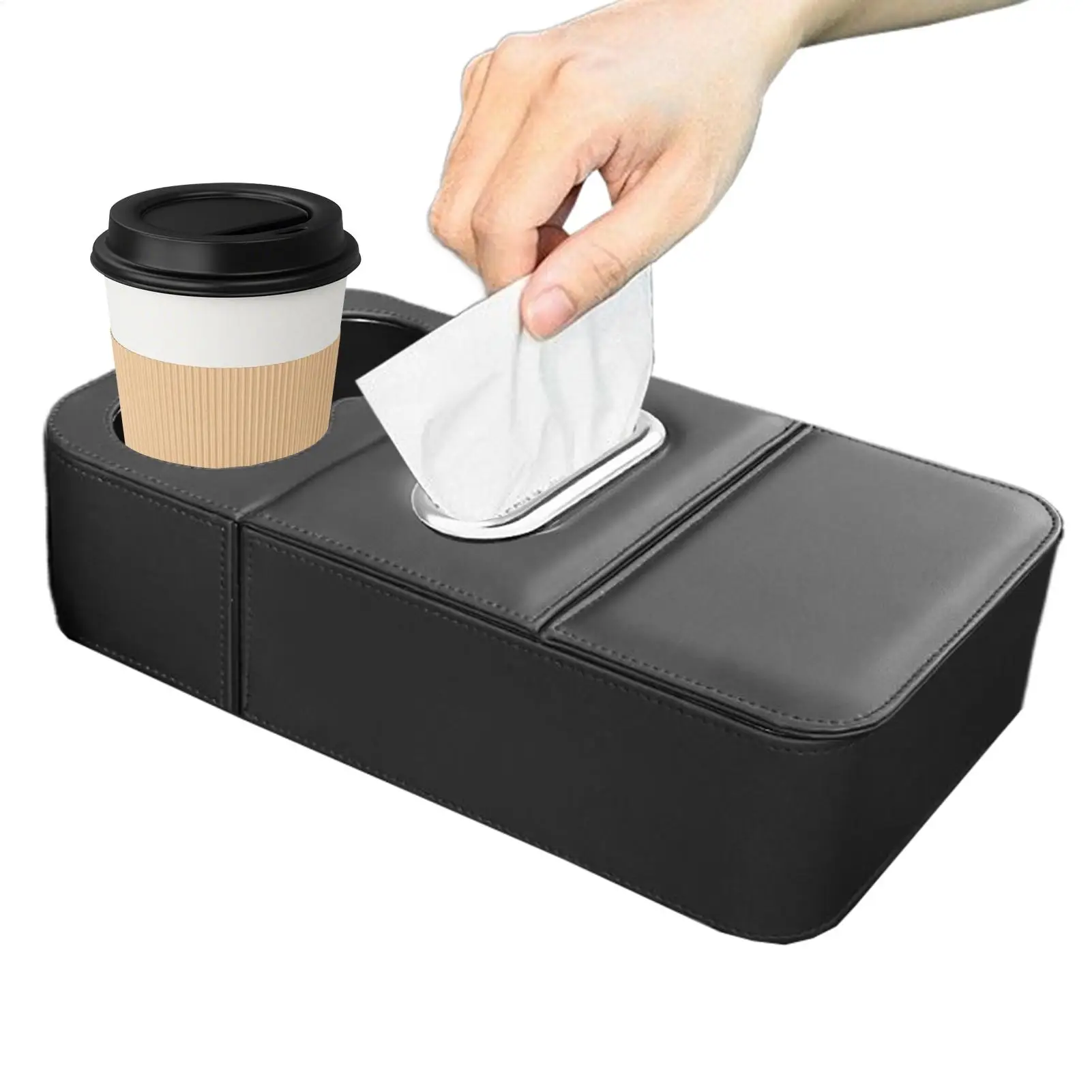 Car Armrest Storage Box Large Leather Tissue Dispenser Car Center Console Cup Holder For Water Bottle Key Sunglasses Card Truck
Car Armrest Storage Box Large Leather Tissue Dispenser Car Center Console Cup Holder For Water Bottle Key Sunglasses Card Truck
