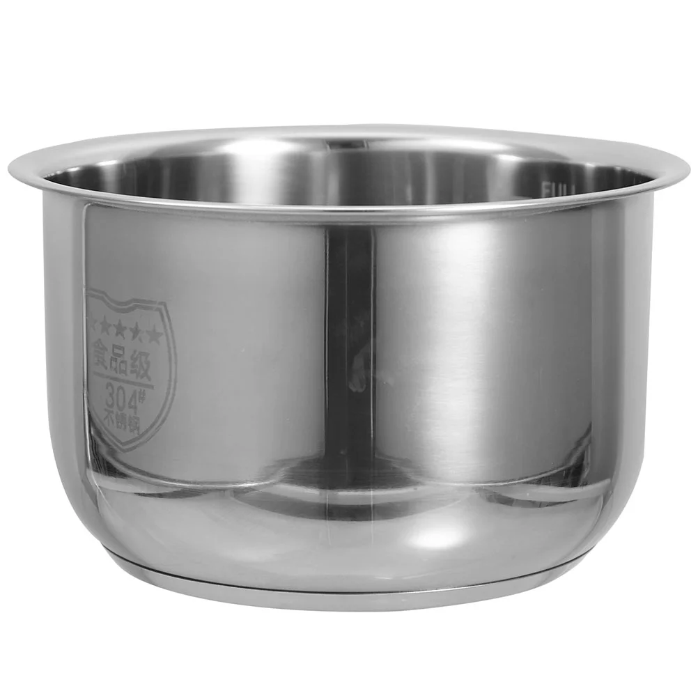 Rice Cooker Replacement Electric Stainless Steel 304 Thick Bottom Multi Inner Cooking Pot Use Liner Kitchenware
Rice Cooker Replacement Electric Stainless Steel 304 Thick Bottom Multi Inner Cooking Pot Use Liner Kitchenware