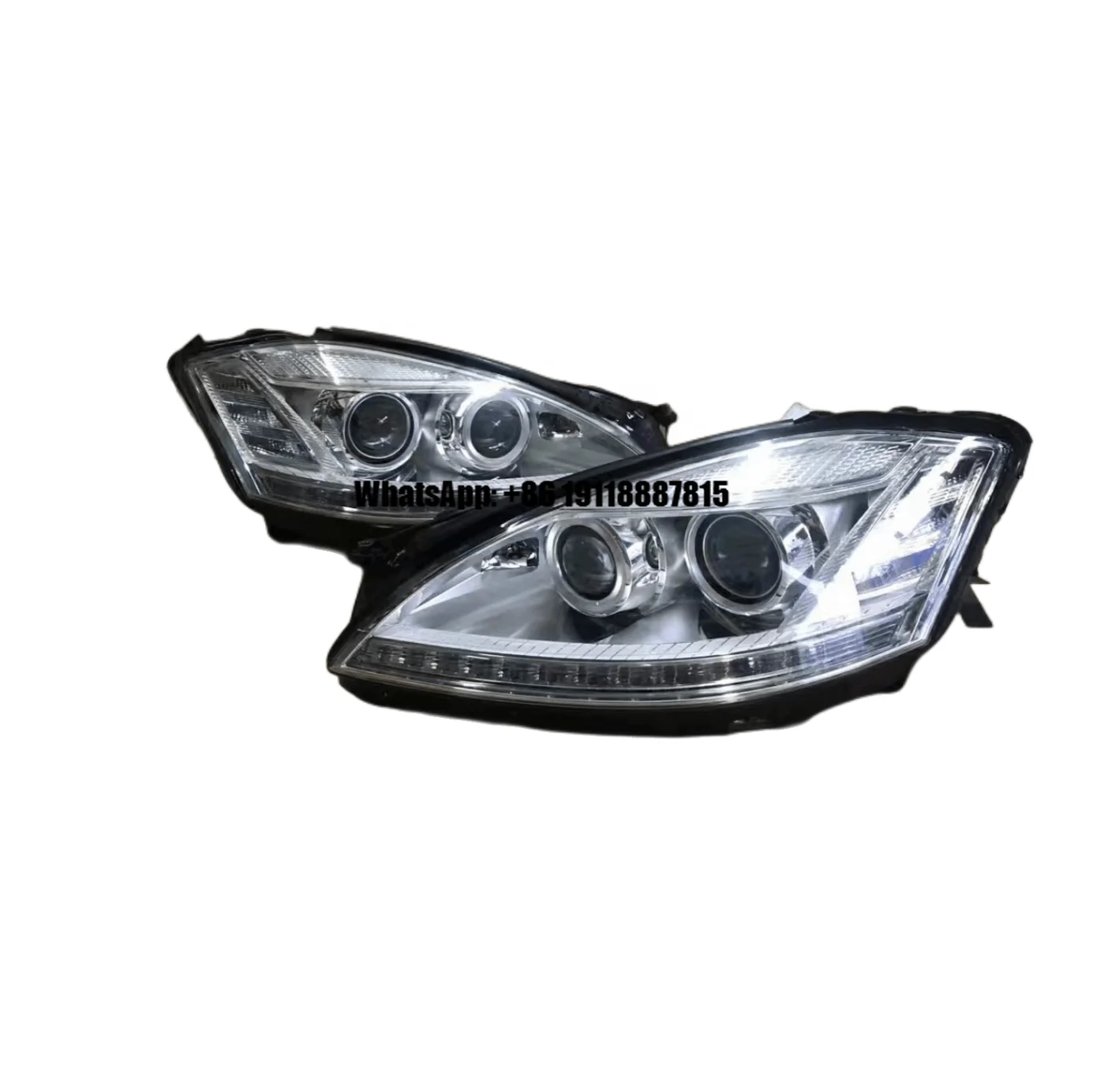 Original High Quality LED Headlights for Mercedes-Benz W221 Xenon 12V HID Lamp Type Condition
Original High Quality LED Headlights for Mercedes-Benz W221 Xenon 12V HID Lamp Type Condition