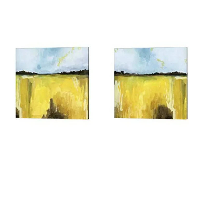 Gilt Meadow by Grace Popp 2 Piece Canvas Art Set 10 X 10 Inches Each Landscape Art in Gold and Beige Premium Quality Canvas wit
Gilt Meadow by Grace Popp 2 Piece Canvas Art Set 10 X 10 Inches Each Landscape Art in Gold and Beige Premium Quality Canvas wit