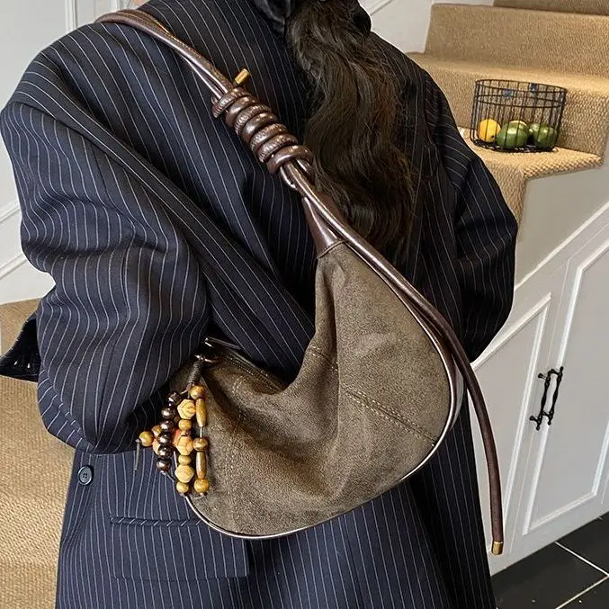 Простая замшевая сумка-тоут в стиле ретро, женская лоскутная ткань с вышивкой, большая вместительная сумка на плечо, женские повседневные сумки через плечо
Простая замшевая сумка-тоут в стиле ретро, женская лоскутная ткань с вышивкой, большая вместительная сумка на плечо, женские повседневные сумки через плечо