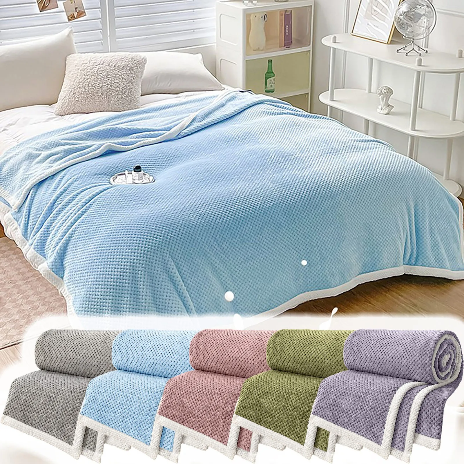 Summer Pineapple Wrap Air Conditioning Blanket Comfortable Cooler Quilt All Seasons Ideal Summer Blanket Office Nap Blankets
Summer Pineapple Wrap Air Conditioning Blanket Comfortable Cooler Quilt All Seasons Ideal Summer Blanket Office Nap Blankets