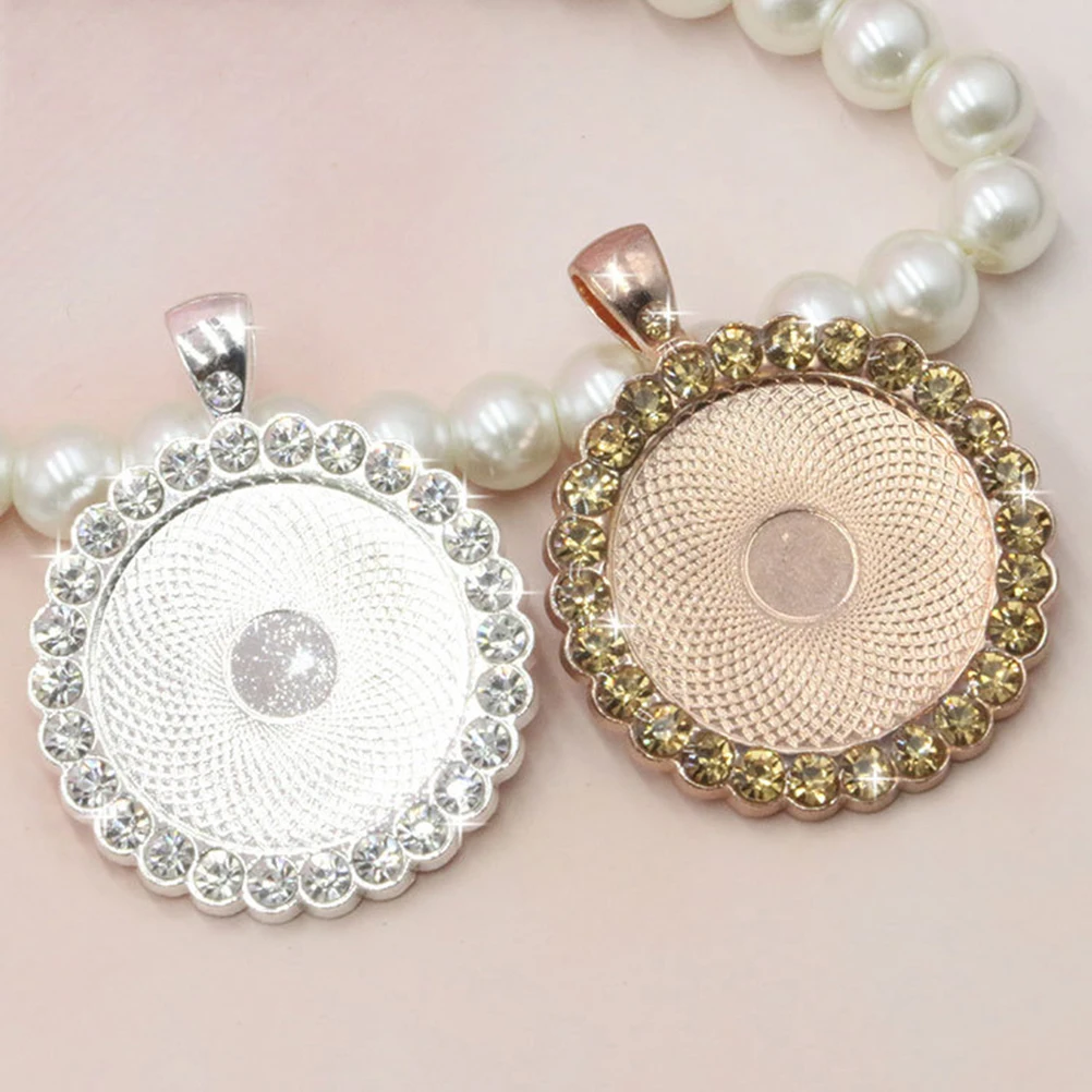 10pcs Point Drill Pendant Bottom Bracket Alloy Charm Golden Jewelry Making Pendants DIY Accessories Rhinestone Durability Craft
10pcs Point Drill Pendant Bottom Bracket Alloy Charm Golden Jewelry Making Pendants DIY Accessories Rhinestone Durability Craft