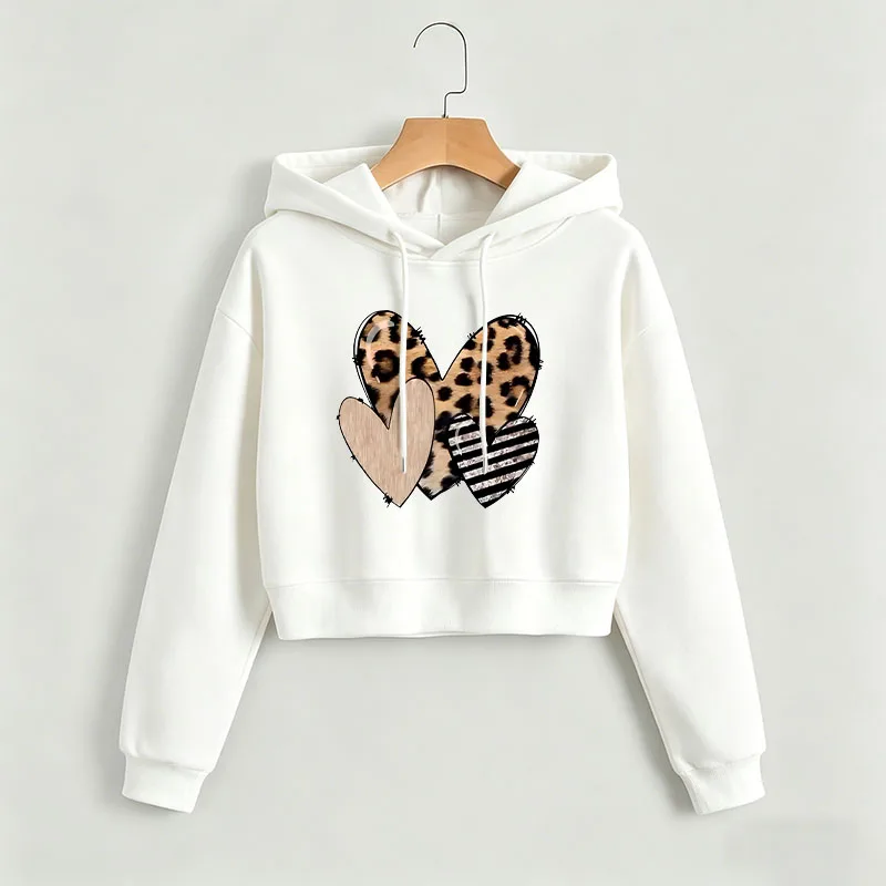 Fashion Love Heart Print Autumn Winter Cropped Sweatshirt Crop Top Hoodie Y2k Sweatshirts Gothic Casual Style Clothes
Fashion Love Heart Print Autumn Winter Cropped Sweatshirt Crop Top Hoodie Y2k Sweatshirts Gothic Casual Style Clothes